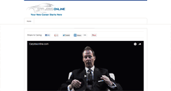 Desktop Screenshot of carjobsonline.com