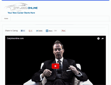 Tablet Screenshot of carjobsonline.com